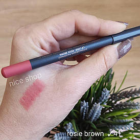 Олівець для губ Lipliner Aden No41 Rosie brown