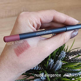 Карандаш для губ Nud Elegance Lipliner Aden №28 new
