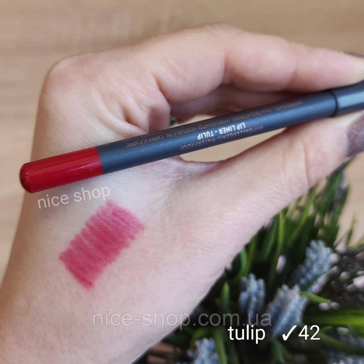 Олівець для губ Tulip Lipliner Aden червоний No 42