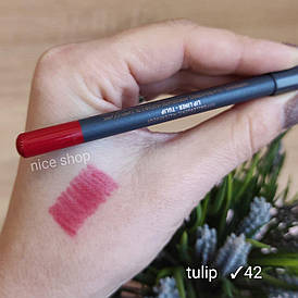Олівець для губ Tulip Lipliner Aden червоний No 42