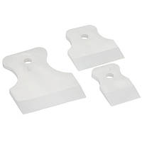 Шпателя гумові (комплект - 3шт)