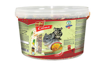 Корм для шиншил повнораціонний Vitapol, 3 л. відро 2 кг.