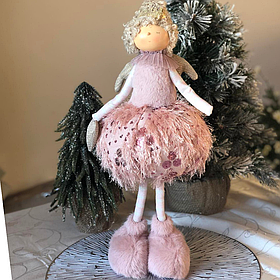 Інтер'єрна лялька для новорічного декору Принцеська 49 см