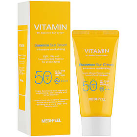 Сонцезахисний крем для обличчя з вітамінами Medi-Peel Vitamin Dr Essence Sun Cream SPF 50+ PA++++ 50 мл