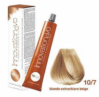 Стойкая Краска Для Волос BBCos Innovation Evo Hair Color Cream № 10/7 Блондин Экстра Светлый Бежевый, 100 Мл