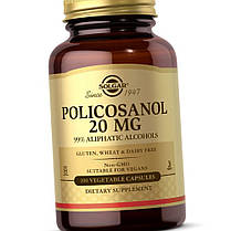 Поликозанол Solgar Policosanol 20 mg 100 veg caps, фото 4