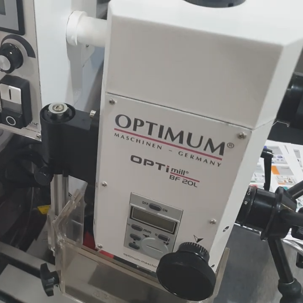 Фрезерный станок Optimum OPTImill BF 20 L Vario - фото 3 - id-p1516264177