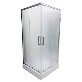 Душова кабіна Veronis KNS-80 XL матове скло 80х80х180 без піддону