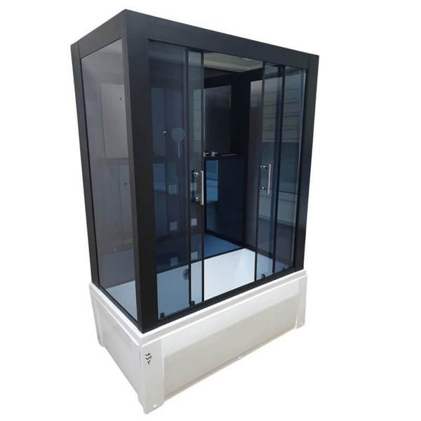 Душовий бокс Veronis BV-6-32 GR 150х85х220, фото 1