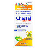 Boiron,Chestal Honey,Честал с медом,Облегчение кашля для детей (200 мл)