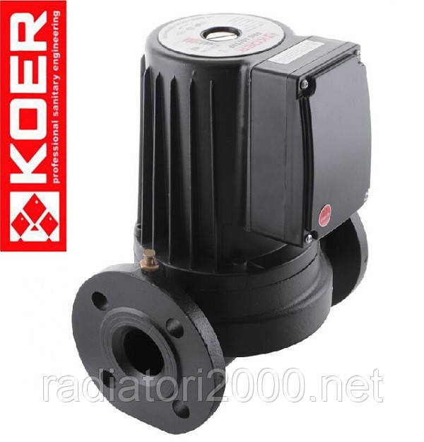 Циркуляційний насос фланцевий KOER GRS 40/10F Чехія ( Н=10М, Q = 18 КБМ, P=550 ВТ)