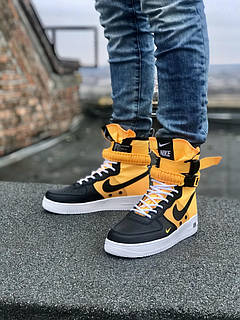 Nike SF air Force 1 yellow black 1 ID 1516281892 2418 Prom.ua