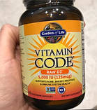 Вітамін Д 5000 Vitamin Code Raw D3 5000 iu 125 mcg 60 veg caps, фото 3