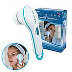 Масажна щітка для обличчя та тіла Spin Spa / Багатофункціональна масажна щітка для тіла, фото 2