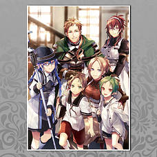 Плакати Mushoku Tensei \ Реінкарнація безробітного