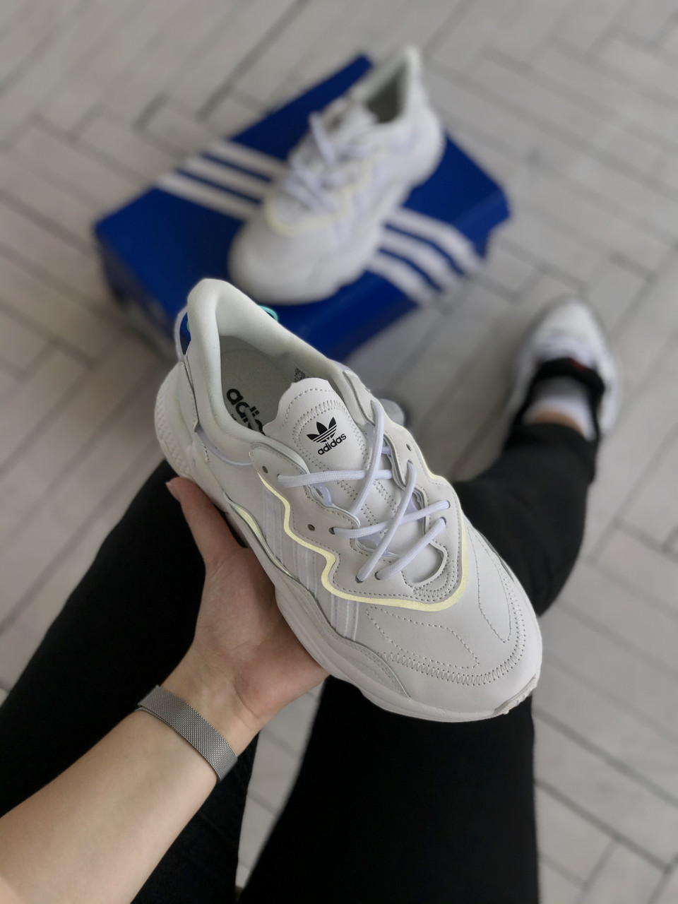 Adidas chameleon reflective sneakers discount