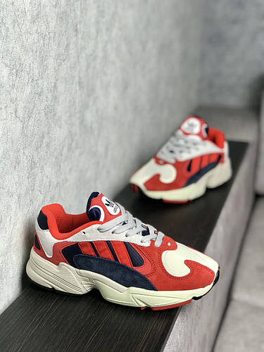 Adidas yung 1 navy red cheap white