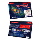 Алмазна мозаїка SANTI "Дівчина-весна", 40*50см на підрамнику, фото 2