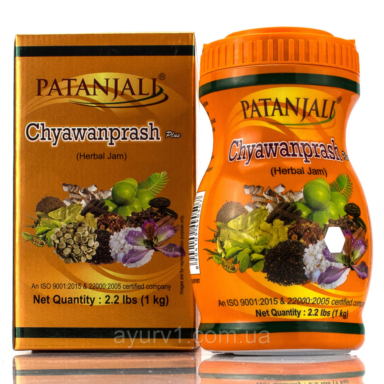 Чаванпраш Патанджалі / Patanjali 1кг натуральний засіб для підвищення імунітету, енерготонік, від стресу