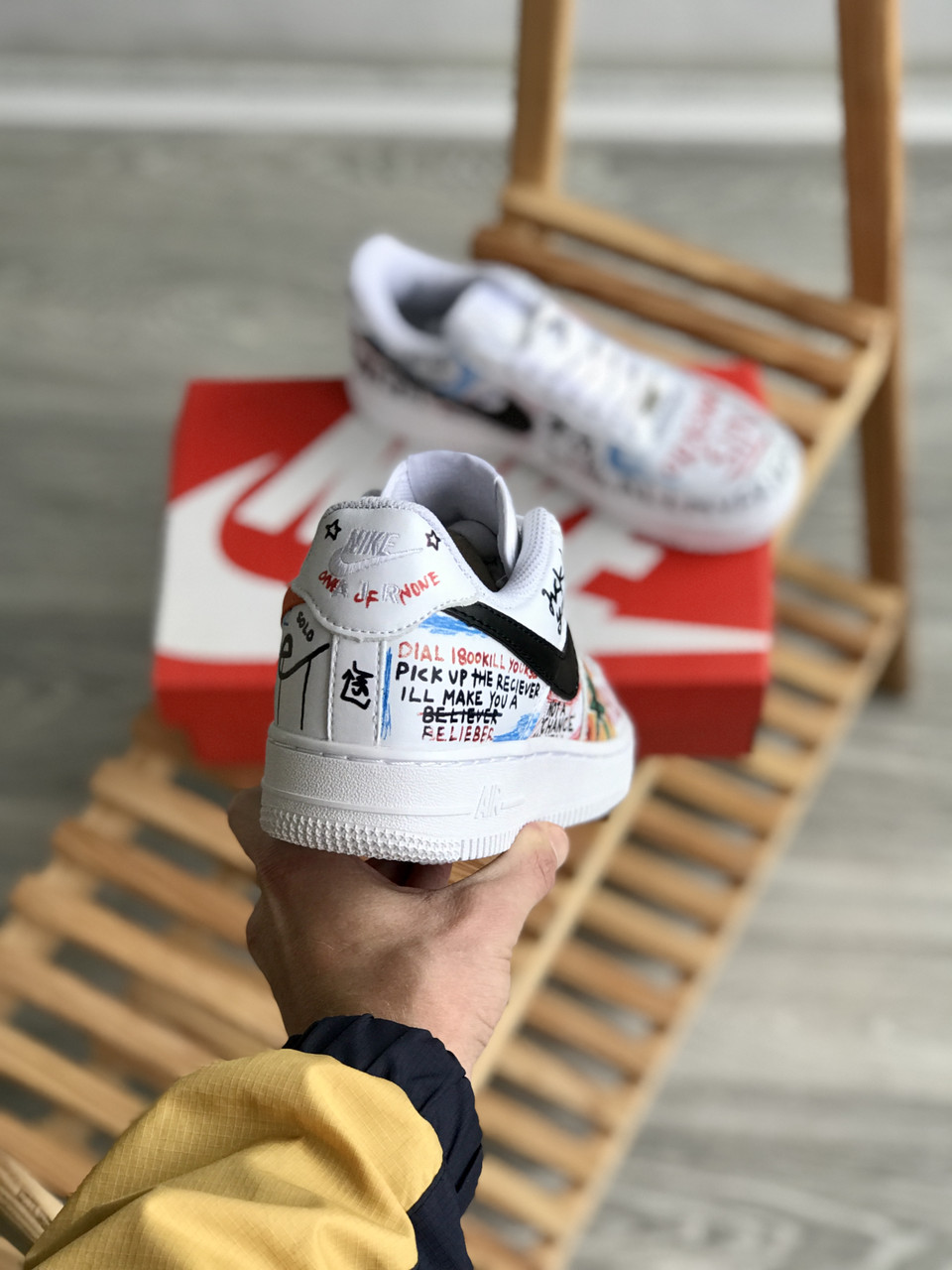 Asap rocky air shop force 1 customs