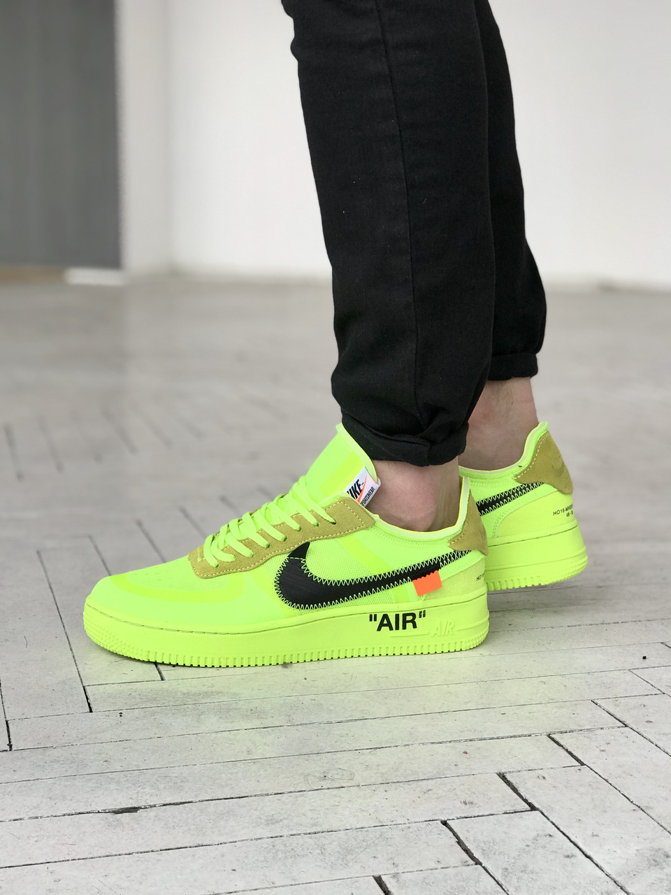 Nike Air Force 1 green 1