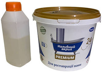Рідкий акрил для реставрації підвіконь Plastall Premium 2,9 кг
