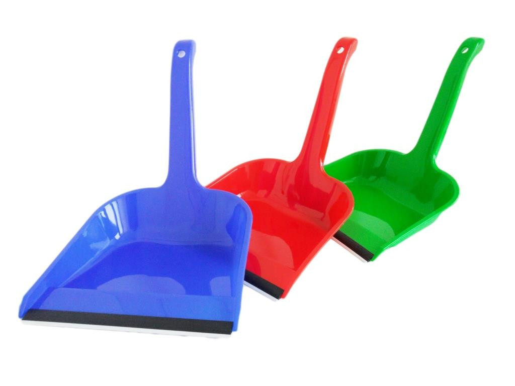 Мусорный совок с удлиненной ручкой с резинкой ☛33,30 ₴ Хаус-пласт