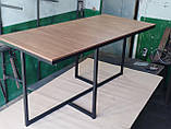 Обідній стіл лофт 180*90*75 см. "Office" LNK, фото 4