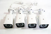 Відеореєстратор 4-канальний 4камери в комплекті БЕЗПРОВІДНИЙ DVR WiFi KIT HD720, фото 5