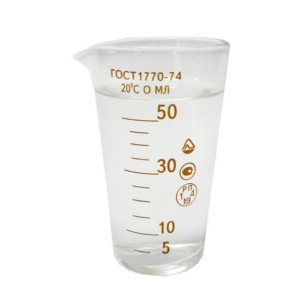 Мензурка мірна Склоприлад 50 мл (402226), фото 1