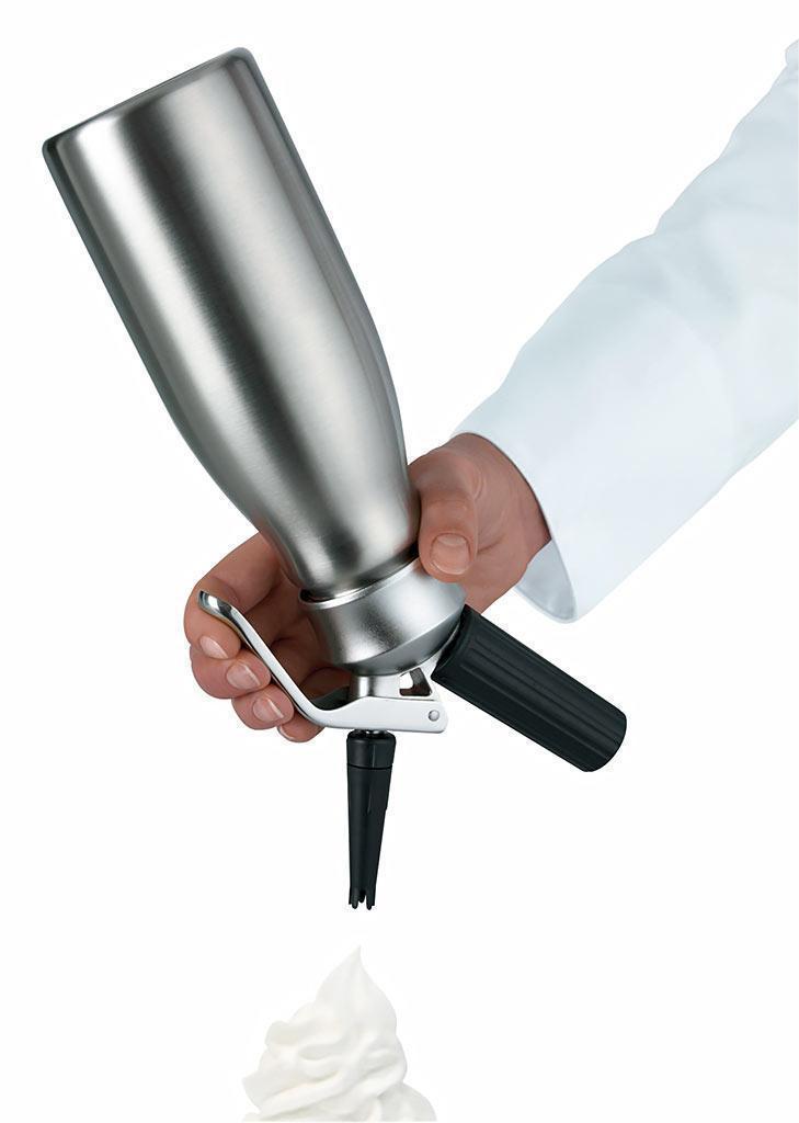 Сифон Kayser INOX, Крімер для вершків, 0.5 л, Нержавіюча сталь (4051), фото 1