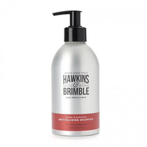 Відновлюючий шампунь Hawkins & Brimble Revitalising Shampoo Eco-Refillable 300 мл, фото 2