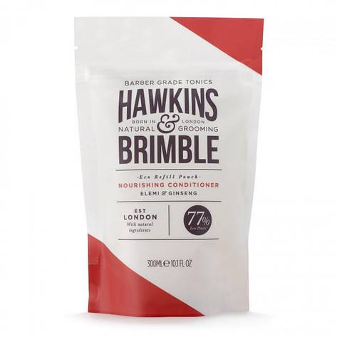 Кондиціонер для волосся Hawkins & Brimble Nourishing Conditioner 300 мл (пакет для дозаправки), фото 2