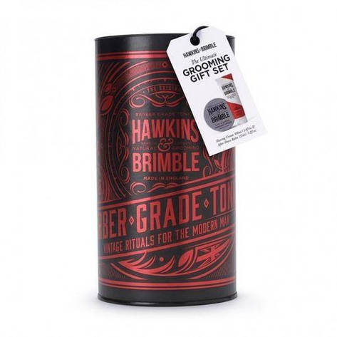 Набір Hawkins & Brimble Grooming Gift Set (Shave Cream & AfterShave Balm), фото 2