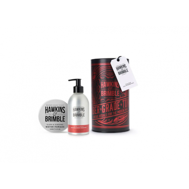 Набір для волосся Hawkins & Brimble Hair Gift Set (Shampoo & Water Pomade)