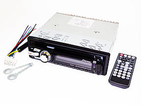 Автомагнітола DVD USB+Sd+MMC знімна панель 3201
