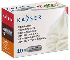 Балончики Kayser для збивання вершків N2О 10 шт. у пакованні (1111)