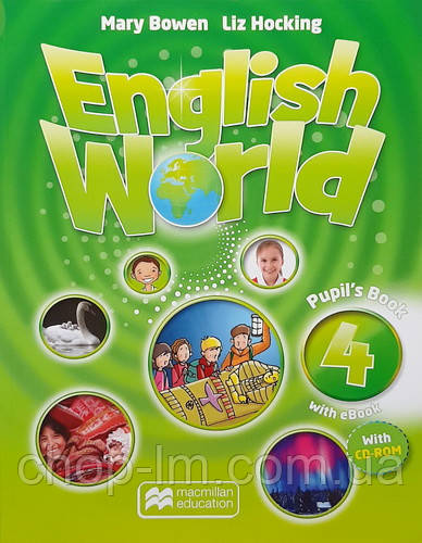 English World 4 Pupil's Book with eBook for Ukraine (підручник з онлайн кодом і диском UA)