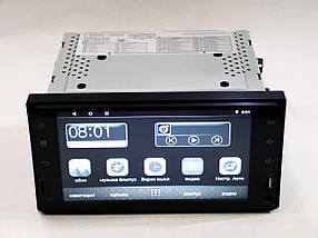 Автомагнитола Android 2din  PI-607 Универсальная магнитола CAN BUS
