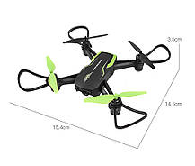 Квадрокоптер дрон на радіокеруванні з Wi-Fi камерою HC676, фото 4