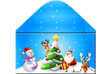 "Новий Рік" - Конверт Без напису