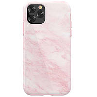 Чехол накладка Devia Marble Series Case for iPhone 11 Pro, Pink