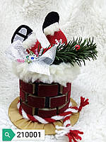 Новогодняя композиция Дед Мороз в дымаре