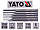 Набір виколоток 6 предметів Yato YT-47121, фото 2