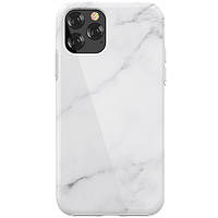 Чехол накладка Devia Marble Series Case for iPhone 11 Pro, White