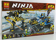 Конструктор NINJAGO Bela 11493 "Внедорожник Молния", 610 дет.