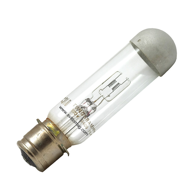 Лампа розжарювання кінопроекційна 120v 300w TUNGSRAM 9409 P28s