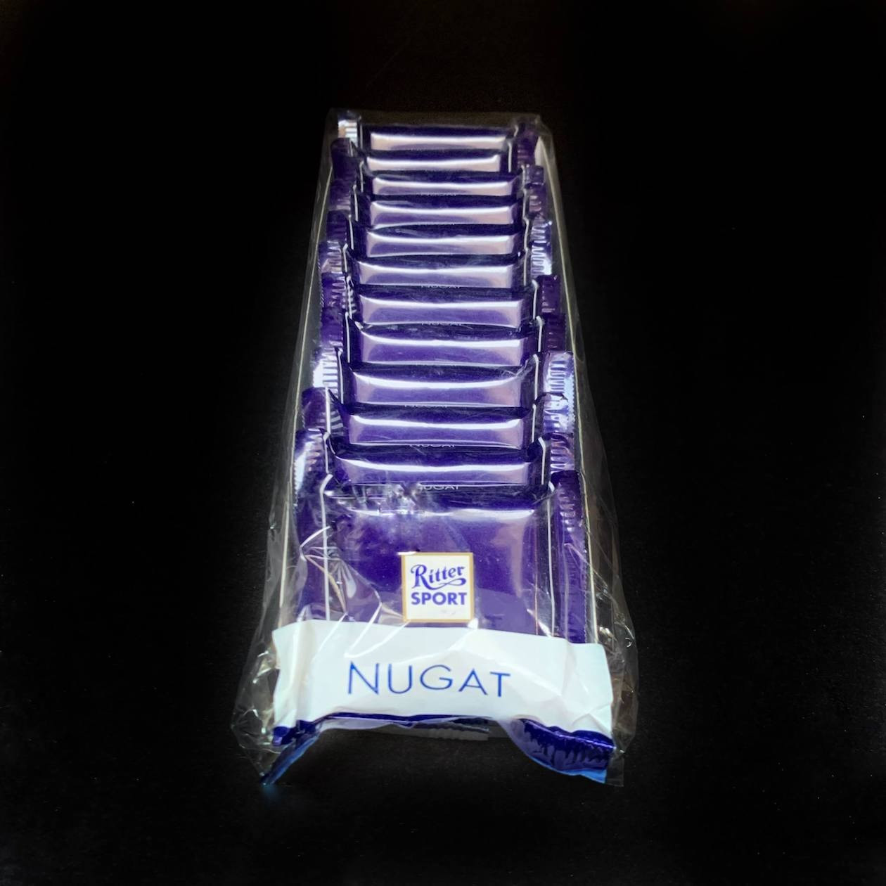 Молочний Шоколад набір з Нугою з Праліне Ritter Sport Mini 12 Chocolate Nugat 200 г Німеччина