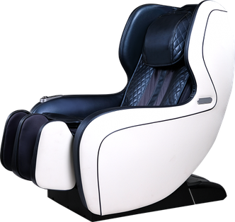Масажне крісло Galaxy II чорно-білий, фото 2