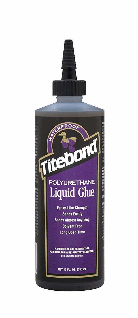 Поліуретановий клей для дерева Titebond Polyurethane Liquid Glue D4 вологостійкий 237мл